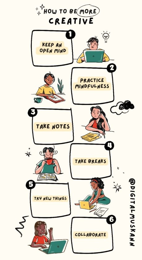 how to increase your creative side and build creativity in 2024